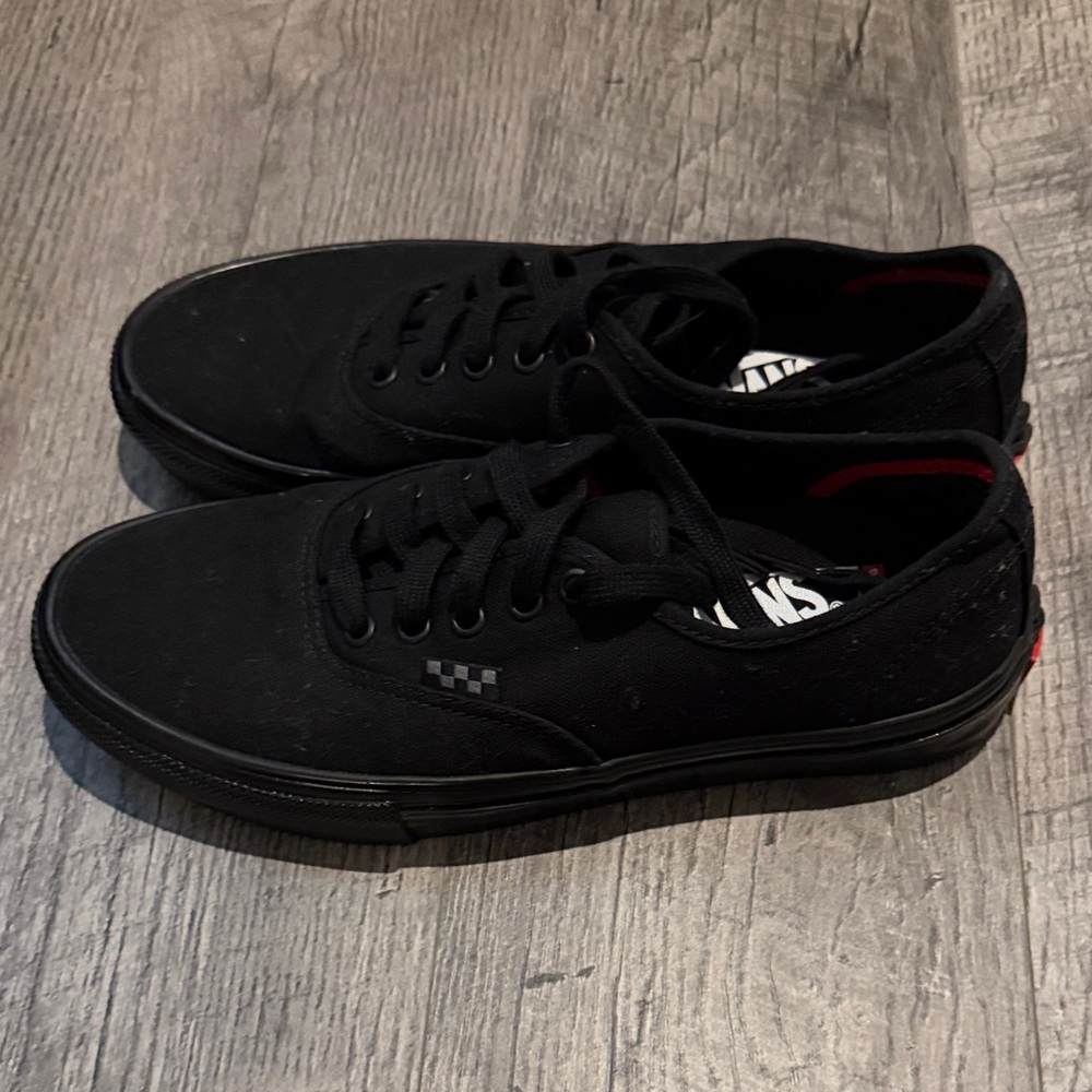 Classic Vans Black Canvas Sneakers (never used) - Picture 2 of 6